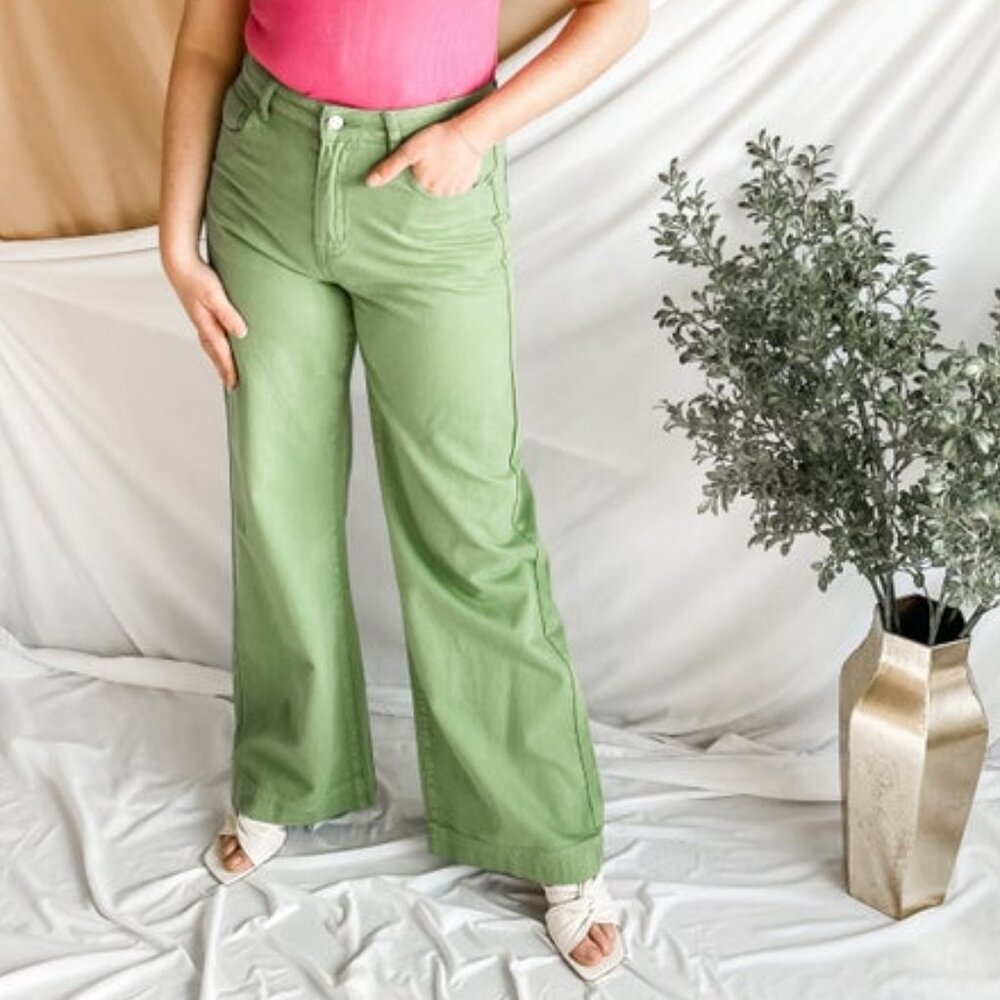 FRNCH Olive Emma Pant NWT